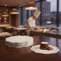 Paper Round Doilies 165mm for Elegant Food Presentation (Pack of 250)
