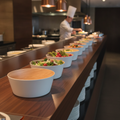Melamine White Bowl 125mm for Buffets (Pack of 1)
