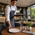 Plates 202mm Porcelain for Casual Dining (Pack of 24)