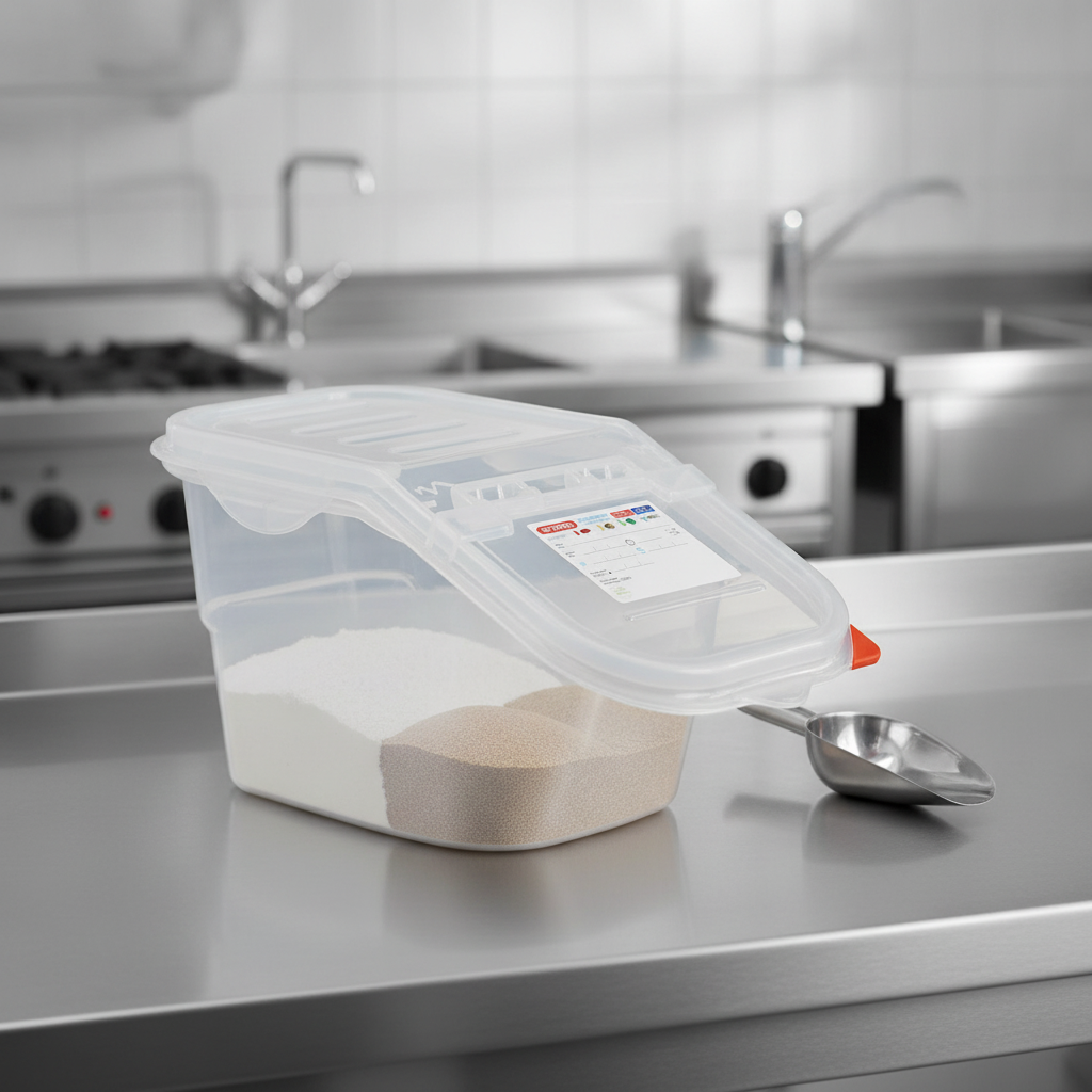 Polypropylene 1/3 Gastronorm Ingredient Bin 7L for Commercial Kitchens