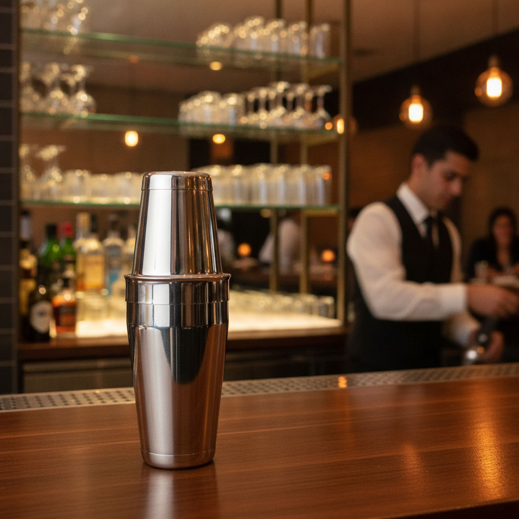 Stainless Steel Cocktail Shaker 900ml for Upscale Bars