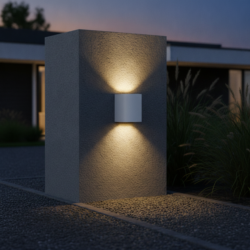 Aluminium Outdoor Wall Light for Driveways & Patios