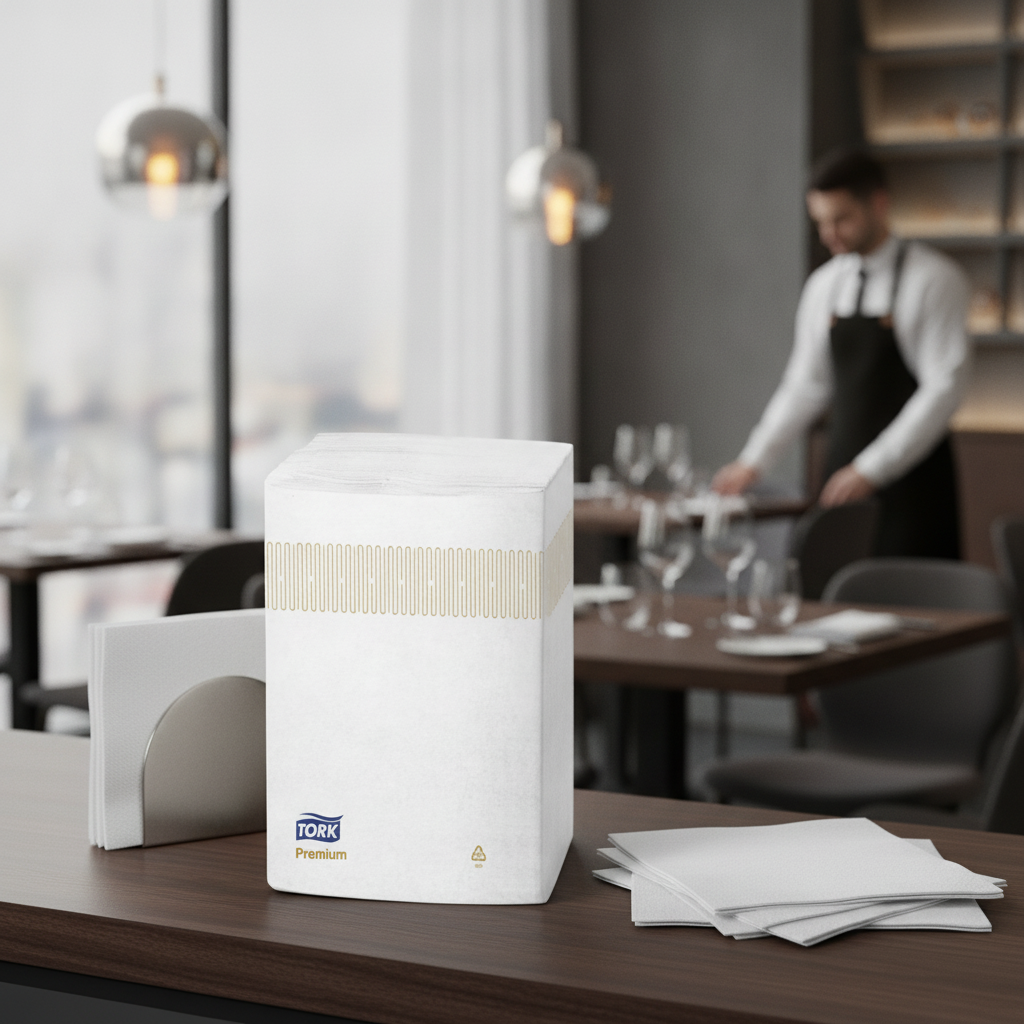 Extra Soft Paper Dispenser Napkins White for Table Service (Pack of 8000)