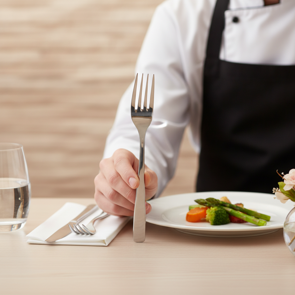 18/10 Stainless Steel Table Fork for Elegant Dining (Pack of 12)