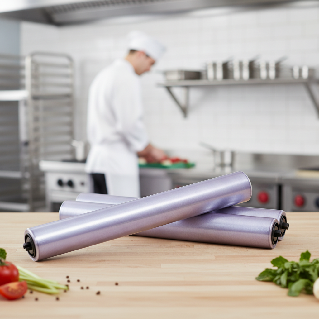 Food-Safe Cling Film Refills 300mm for Food Storage (Pack of 3)