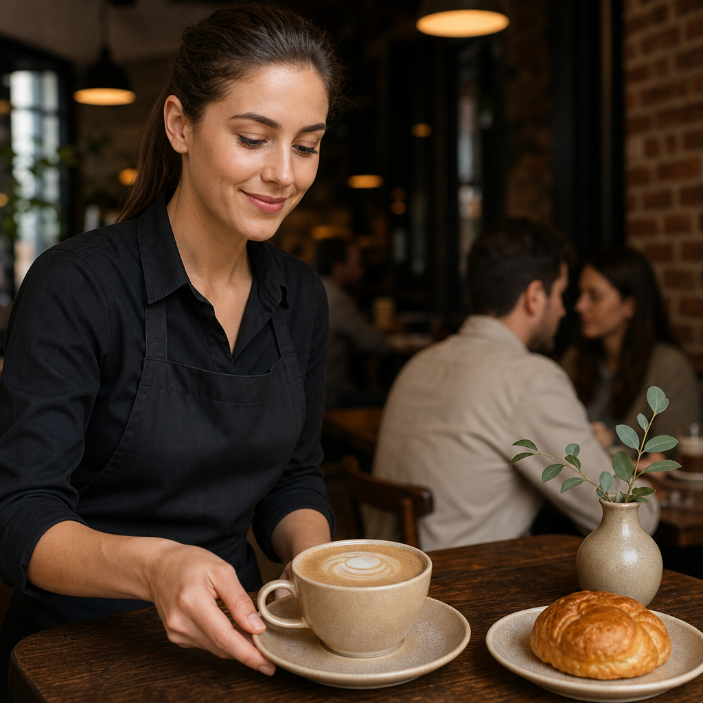 Saucers 125mm Sandstone China for Restaurants & Cafés (Pack of 12)