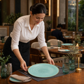 Coupe Plates 260mm Vitrified Ceramic for Dining (Pack of 12)