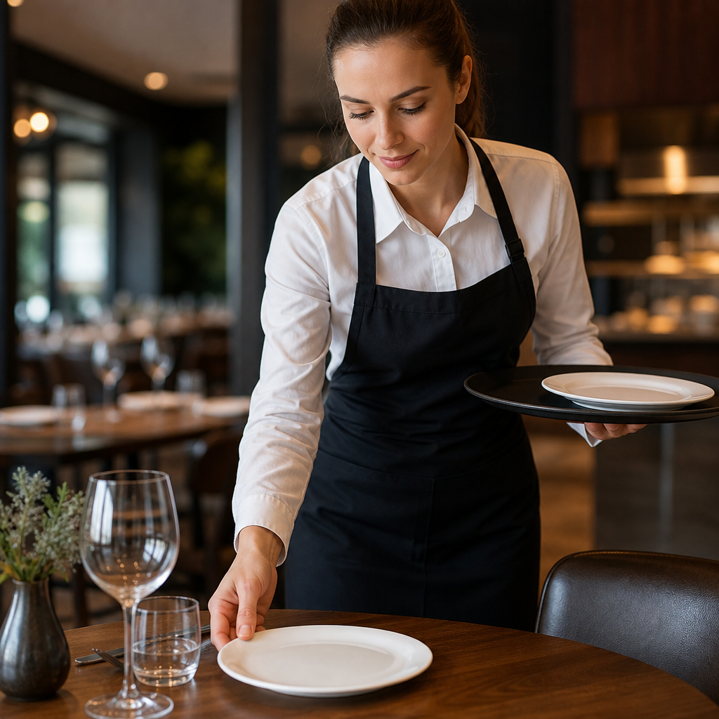 Plates 202mm Porcelain for Catering & Hospitality (Pack of 24)