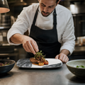 Oblong Chefs Plates x 280 127mm Black Vitrified Ceramic for Modern Hospitality (Pack of 6)