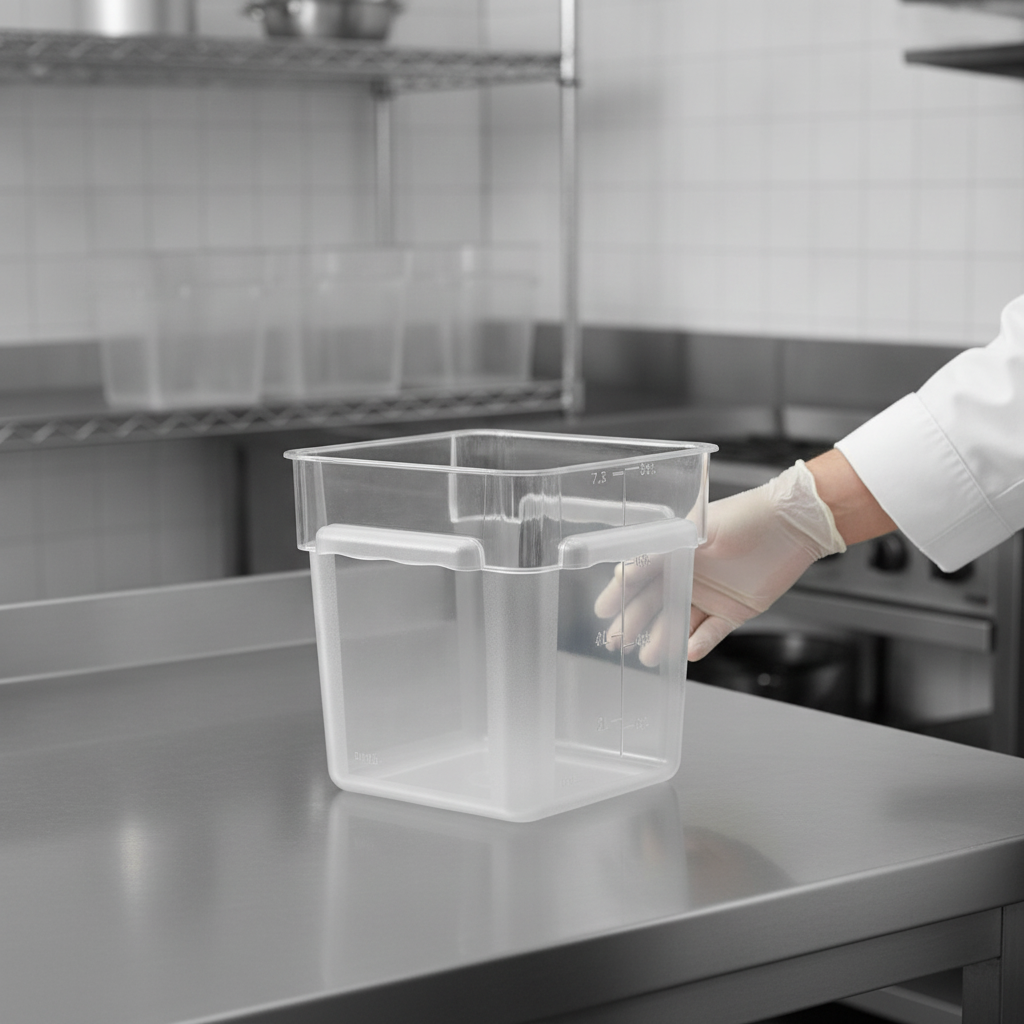 ABS Square Storage Container 7L for Efficient Food Storage