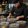 Oval Platters 300mm Glass for Food Presentation (Pack of 6)
