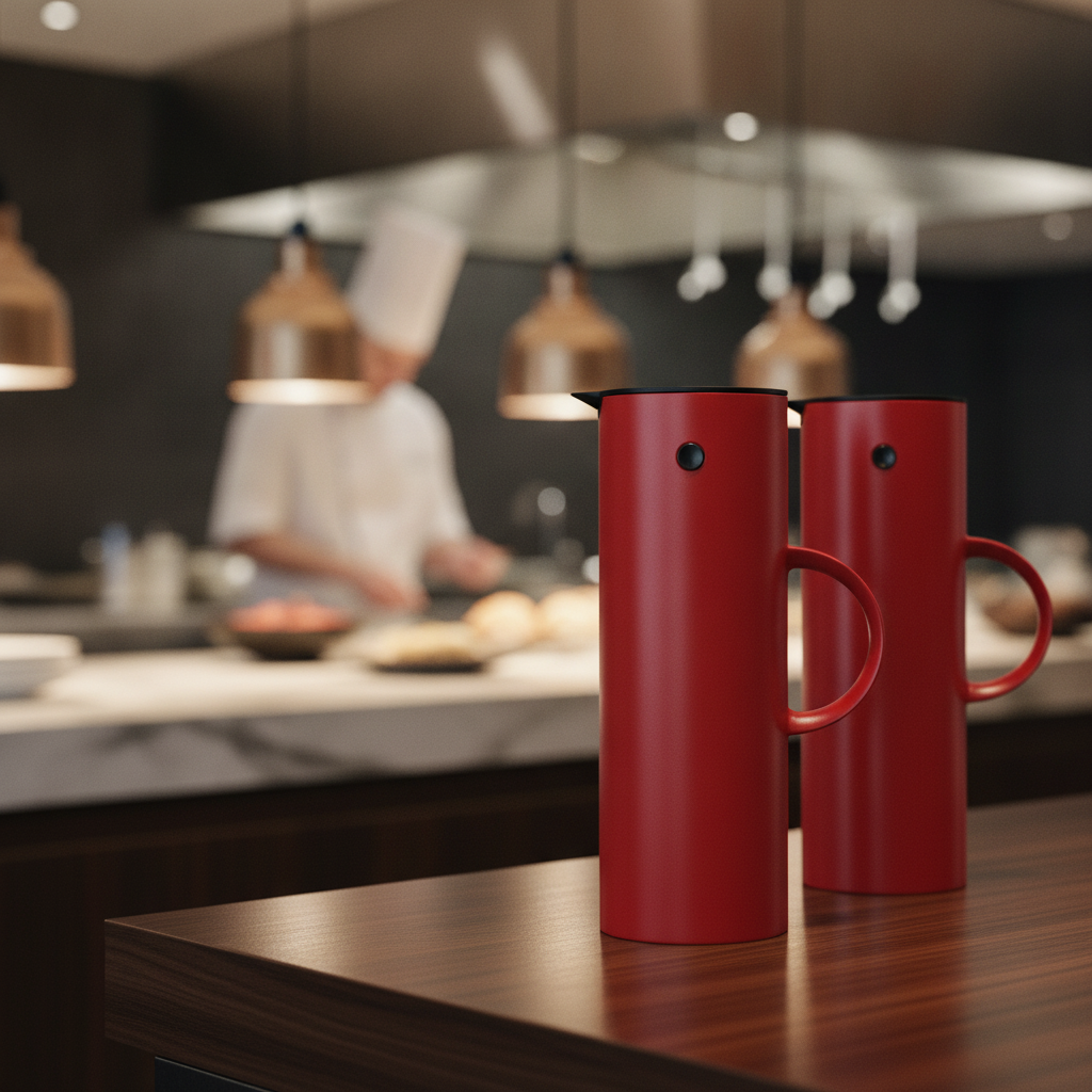Stainless Steel Vacuum Jug 1L for Home & Office