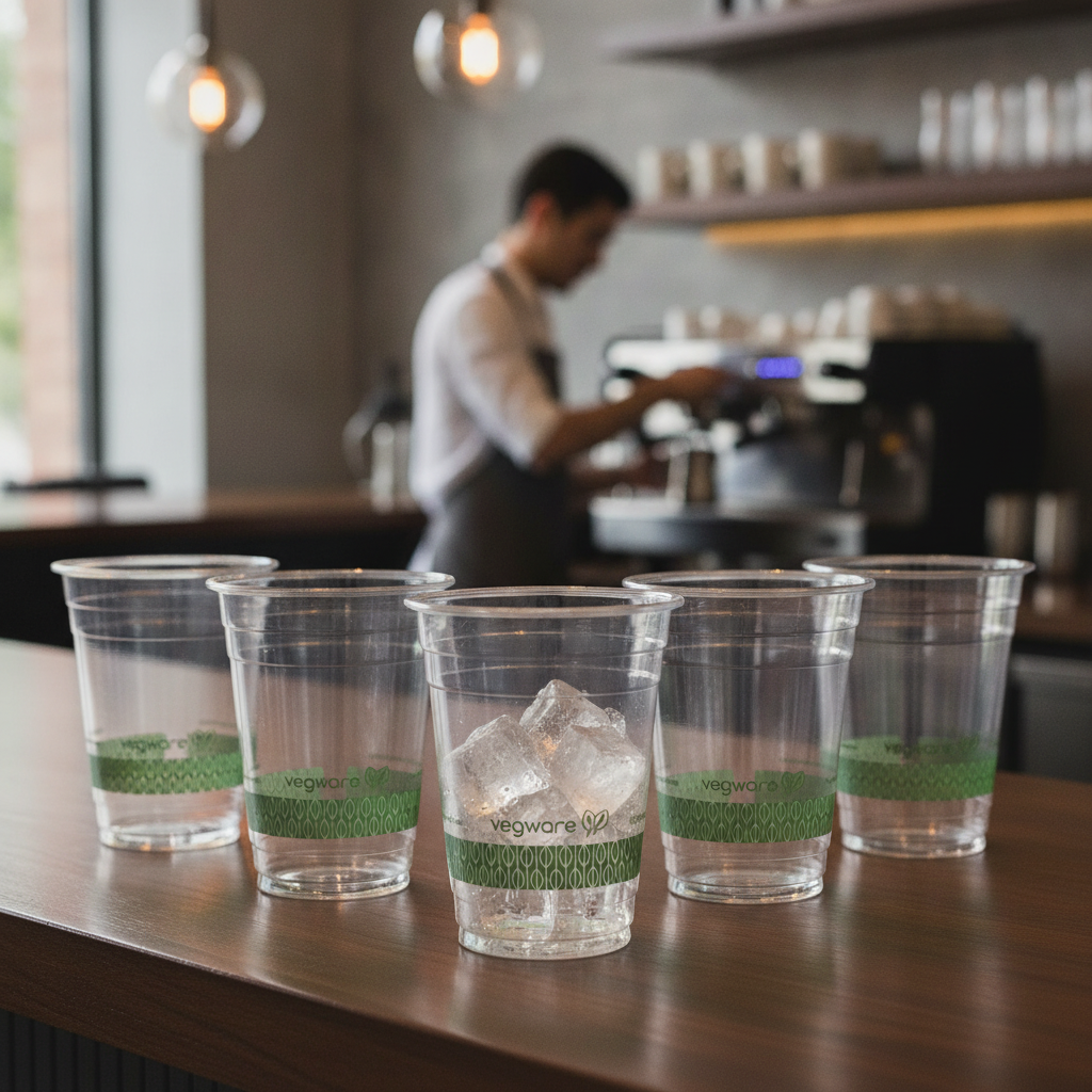 Clear PLA Cold Cups 16oz for Eco-Friendly Drink Service (Pack of 1000)