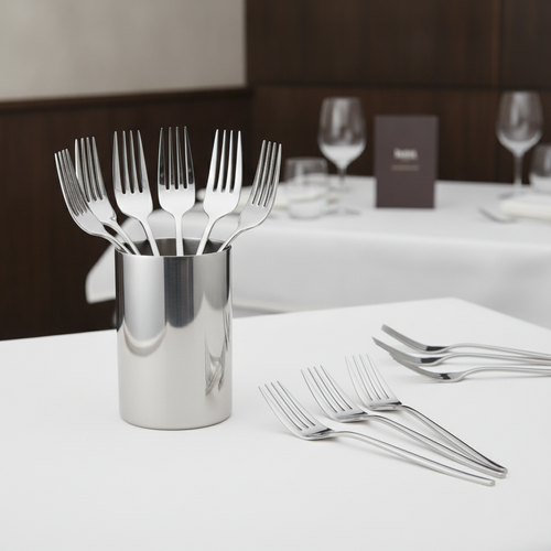 18/0 Stainless Steel Table Forks 230(L)mm for Elegant Dining (Pack of 12)