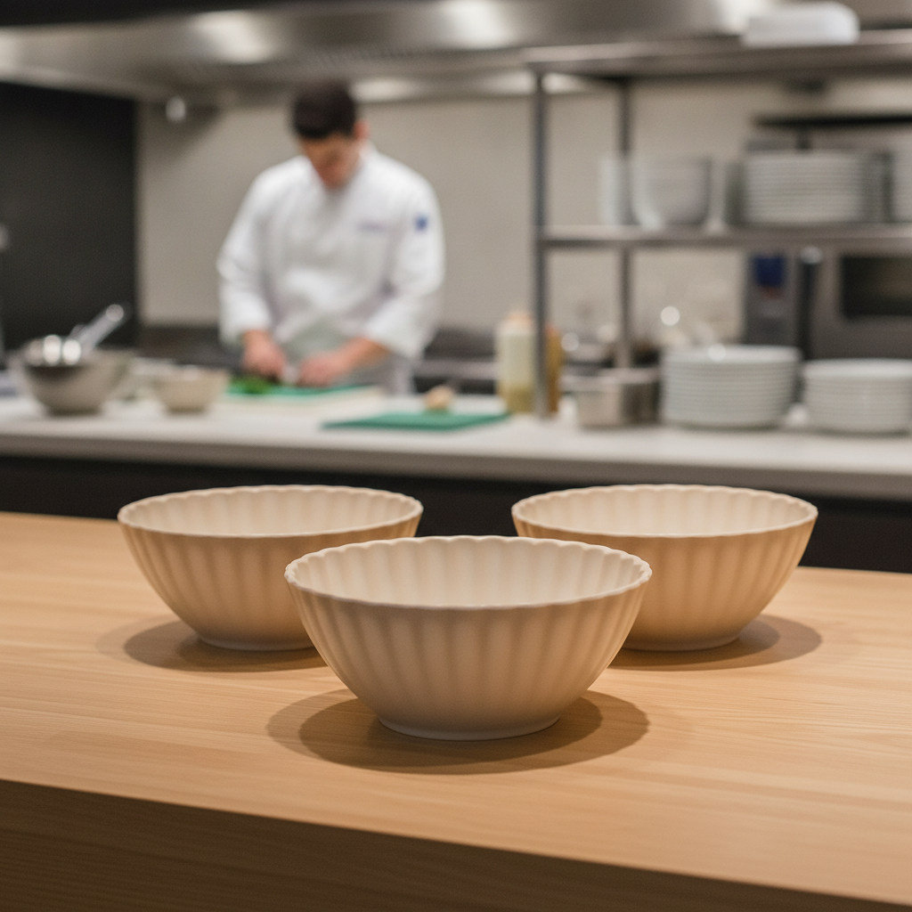 Melamine Bowl 190mm for Buffet and Tabletop Presentations