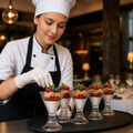 Polycarbonate Dessert Glasses 270ml for Serving Desserts (Pack of 12)