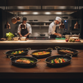 Stainless Steel Oval Dishes 245x175mm for Stylish Dining (Pack of 6)