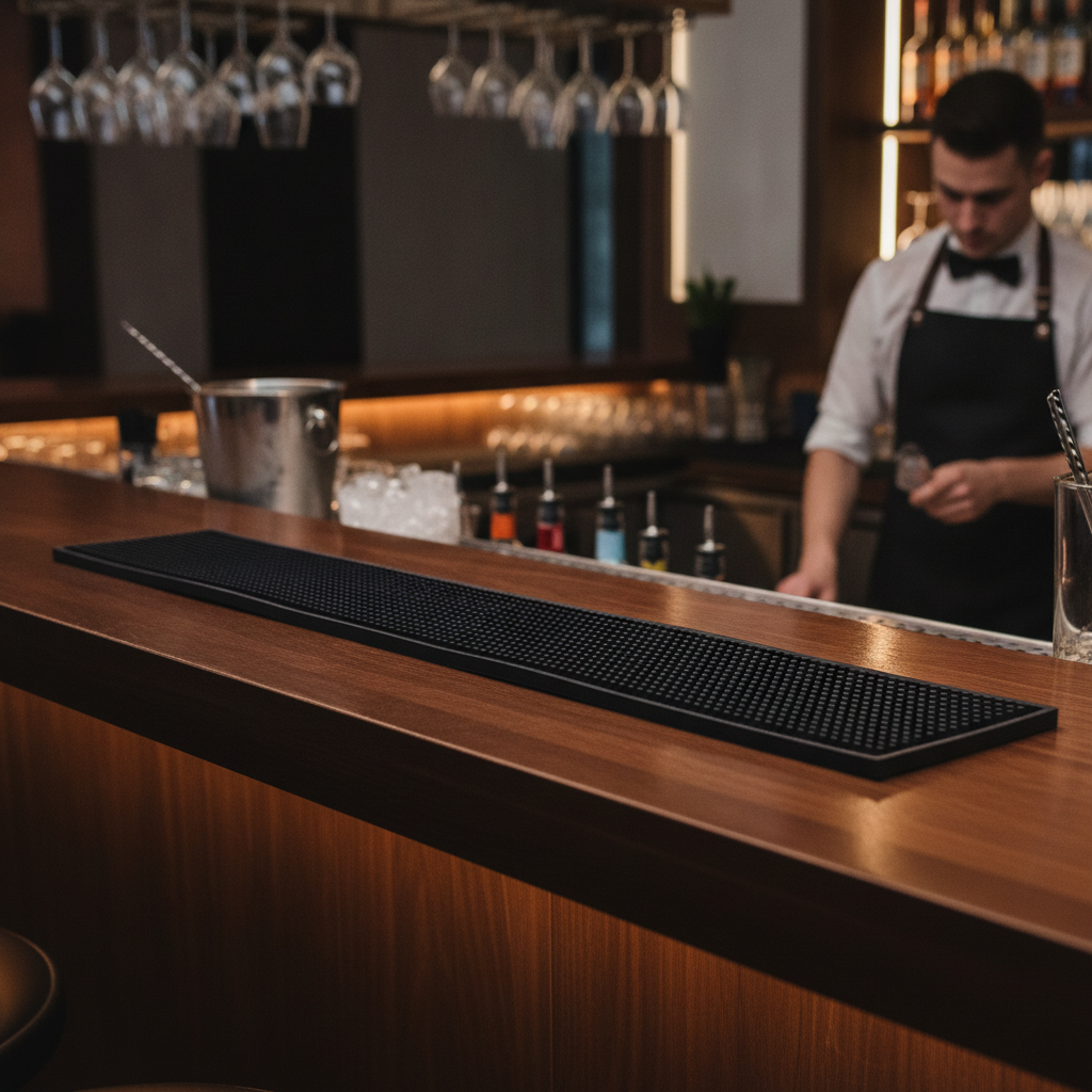 Thermoplastic Elastomer Bar Mat 100x700mm for Bars & Pubs
