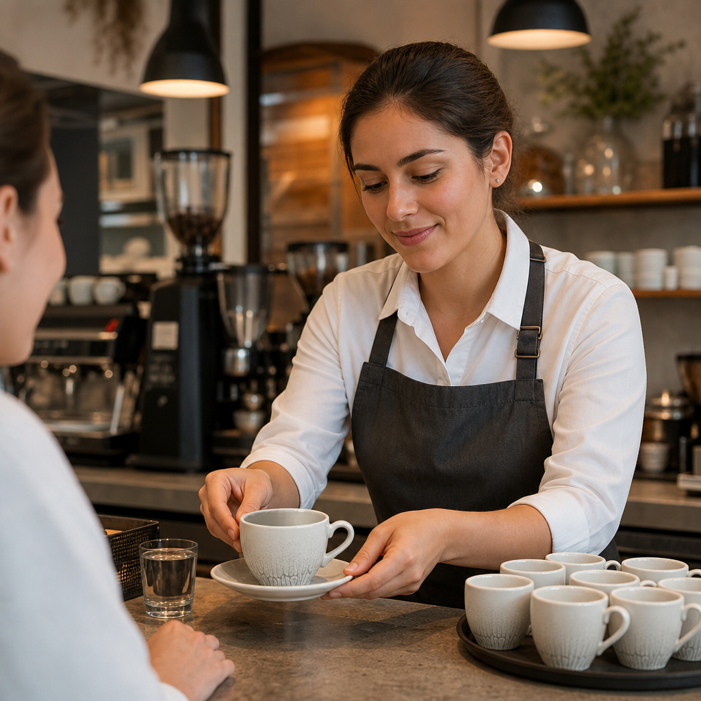 Super Vitrified Ceramic Grey Espresso Cups 100ml for Cafés (Pack of 12)
