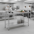 Stainless Steel Prep Table 1500mm for Back-of-House Use