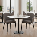 Laminate Carrara Marble Table Top 600mm for Hospitality Use