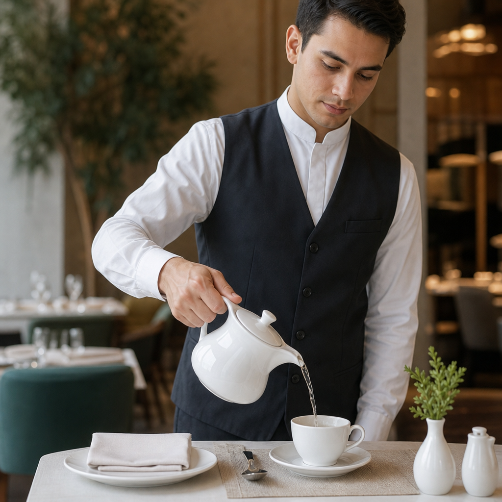 Porcelain Teapot 750ml for Hotels and Restaurants