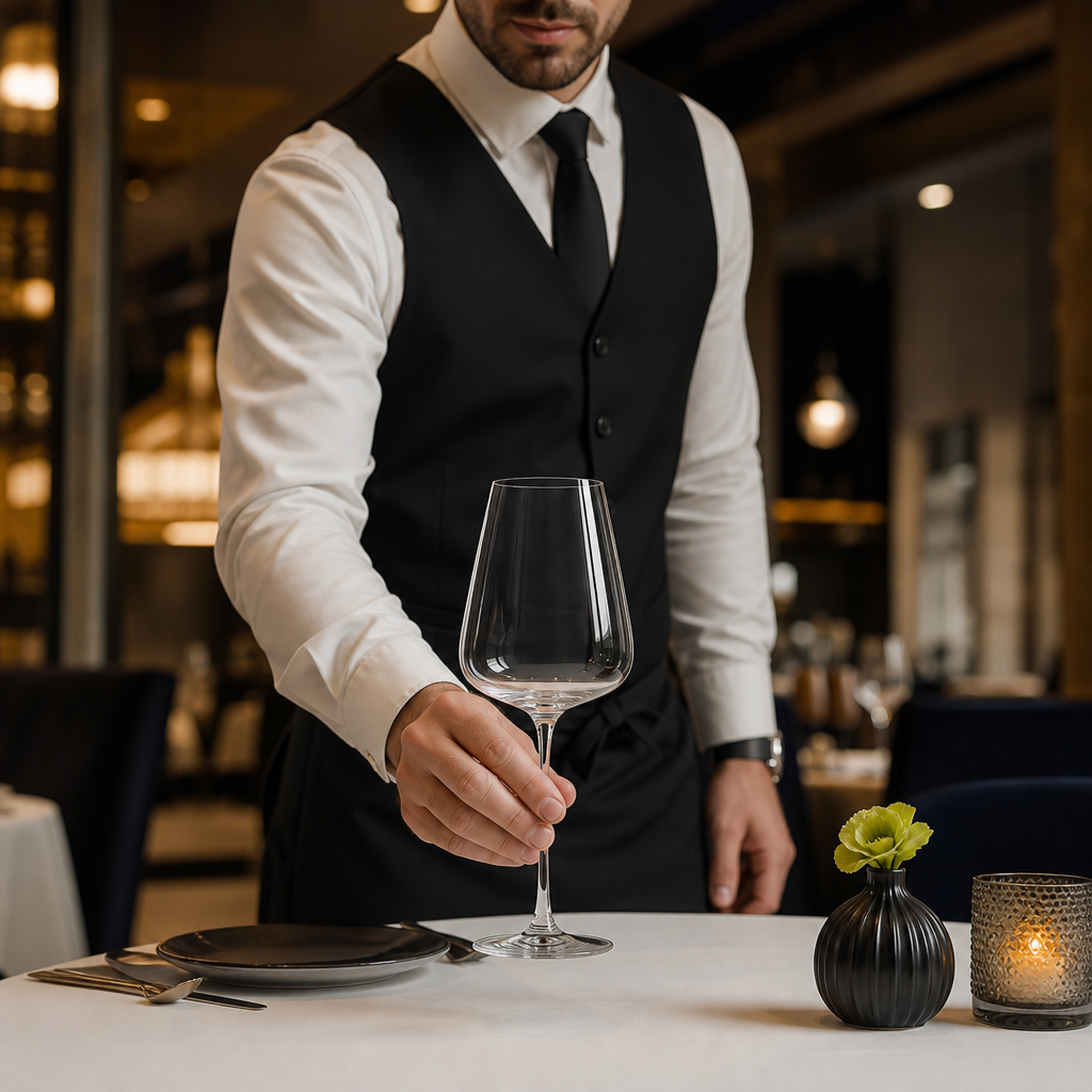 Crystal Glass Bordeaux Wine Glasses 770ml for Upscale Bars (Pack of 6)