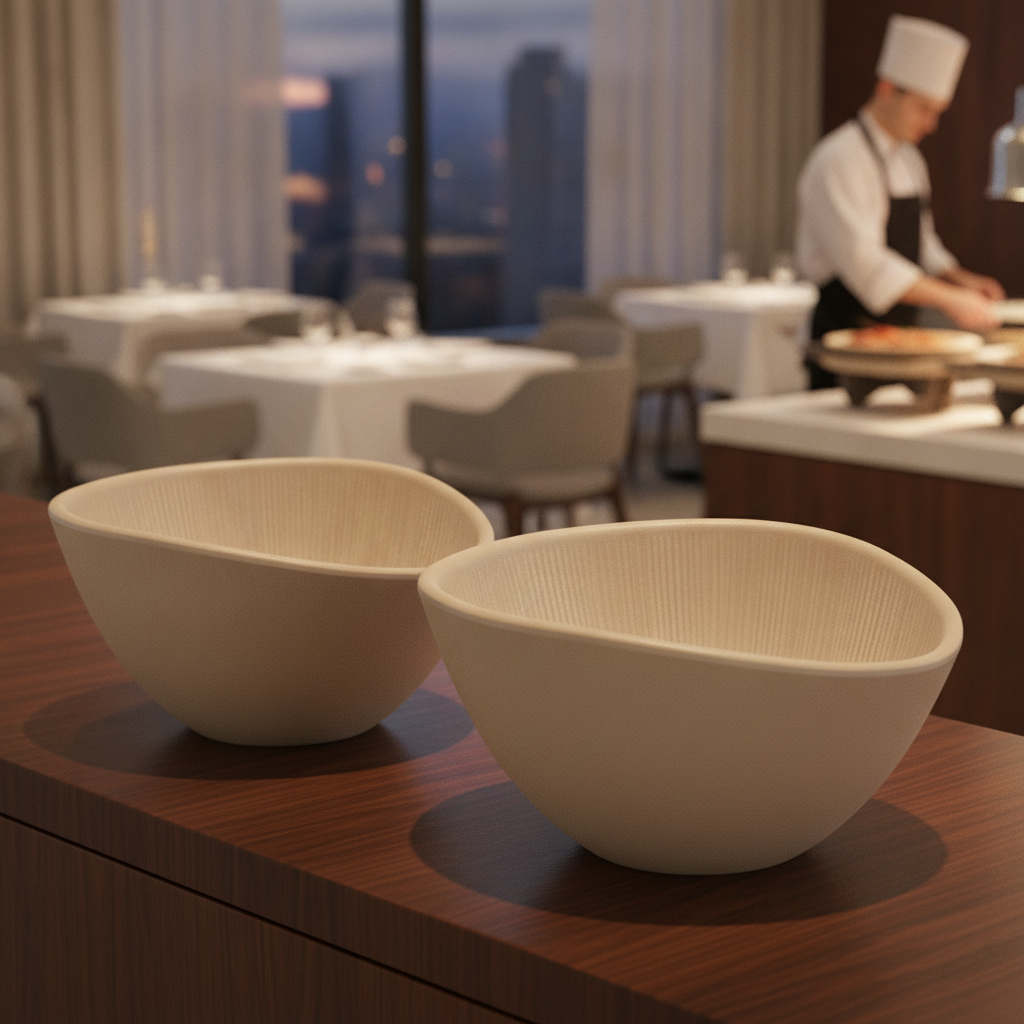Melamine Serving Bowl 300ml for Buffets & Catering