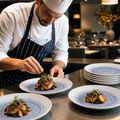 Coupe Plates 220mm Vitrified Ceramic for Dining Experiences (Pack of 12)