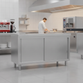 Stainless Steel Standing Floor Cupboard 900mm for Kitchen Storage