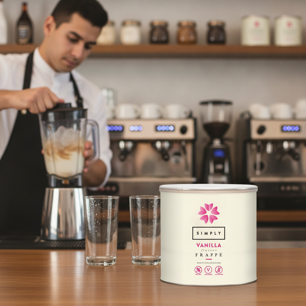 Vanilla Frappe Powder 1.75kg for Seasonal Iced Drinks