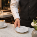 Coupe Saucers 153mm Fine China for Contemporary Dining (Pack of 12)
