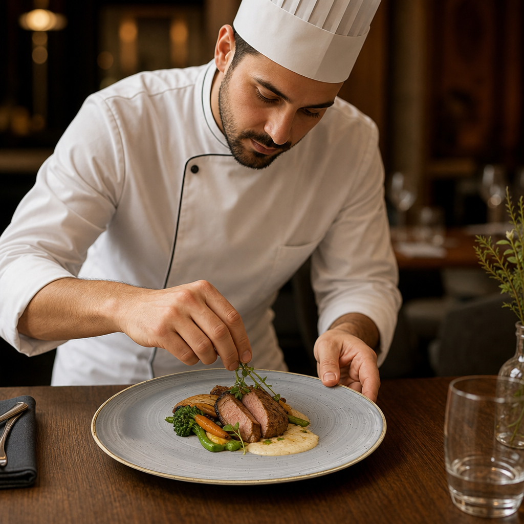Round Plates 286mm Vitrified Ceramic for Food Presentation (Pack of 12)
