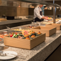 Oak Wood GN 1/2 Wooden Box for Buffet Stations