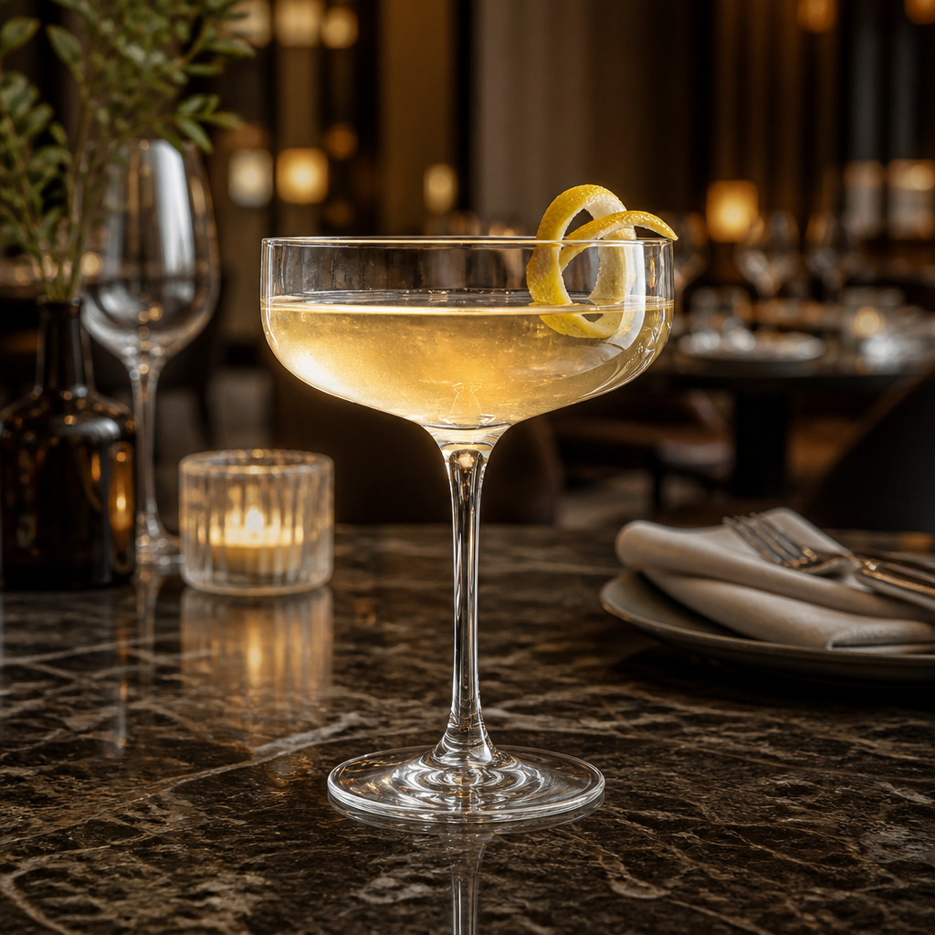Glass Cocktail Coupe Glasses 300ml for Elegant Drink Presentation (Pack of 24)