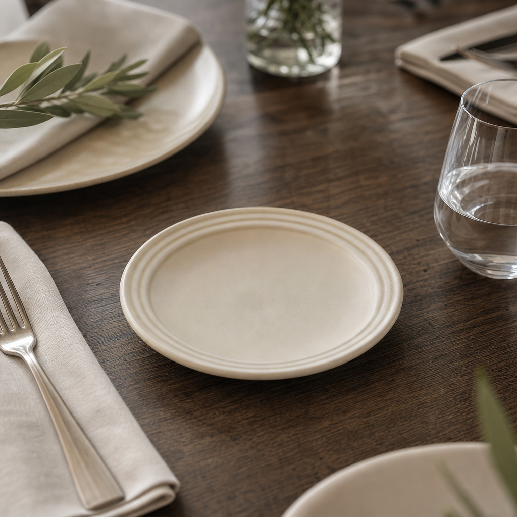 Norse Linen Plate 152mm China for Professional Use (Pack of 12)
