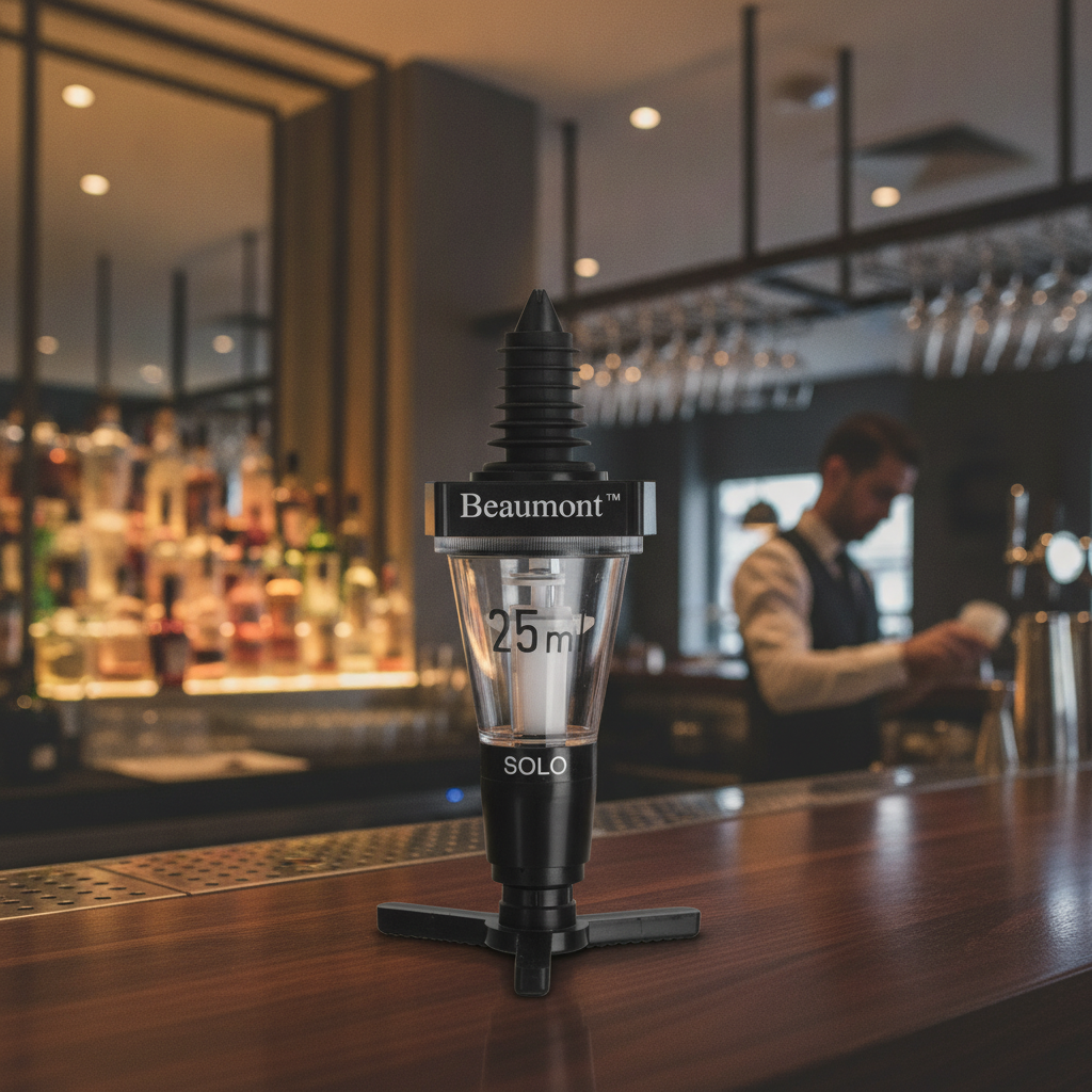 Rubber Spirit Optic Dispenser 25ml for Bars & Pubs