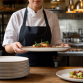 Coupe Plates 252mm Terracotta Porcelain for Restaurants (Pack of 24)