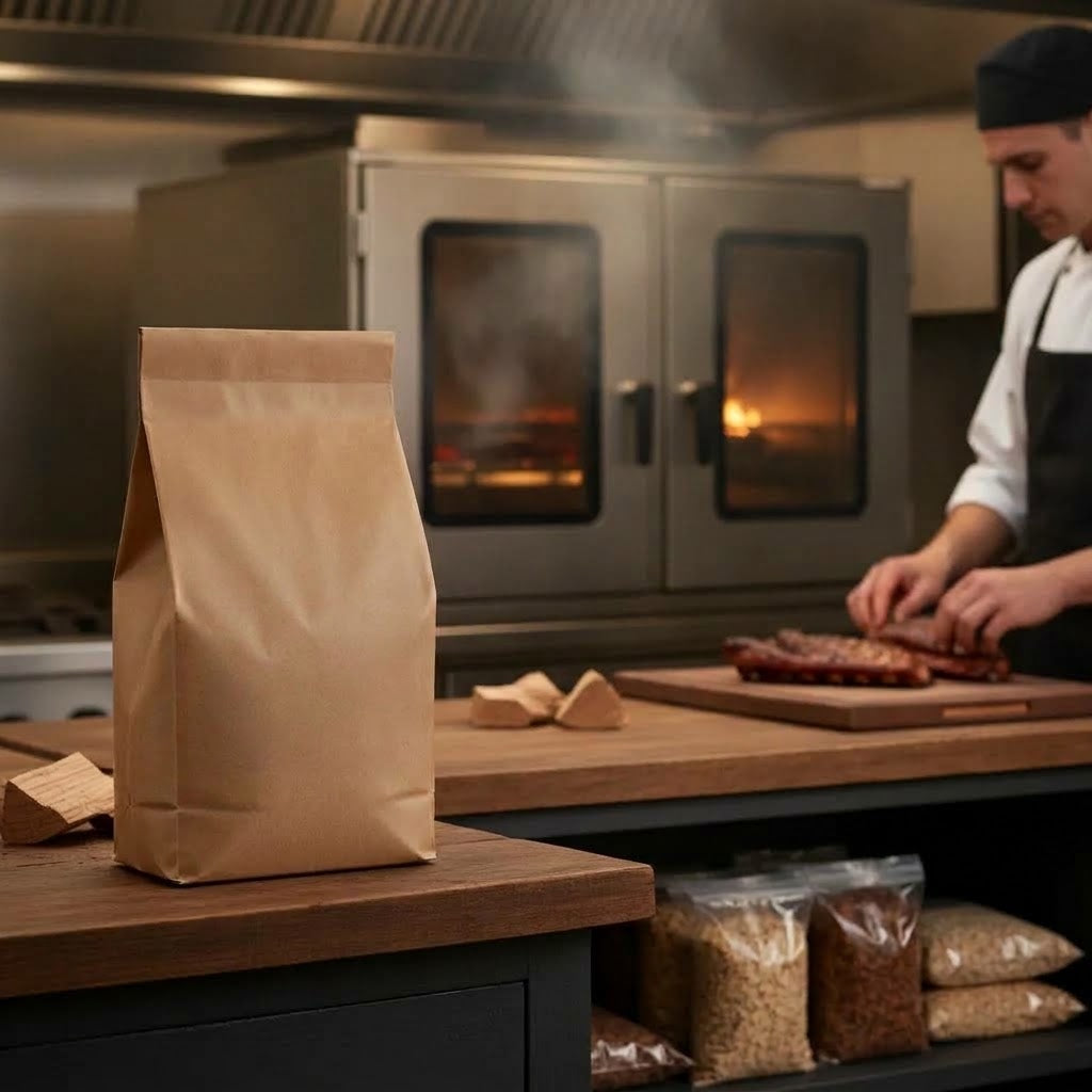 Natural Wood Smoking Chunks 8L for Barbecuing