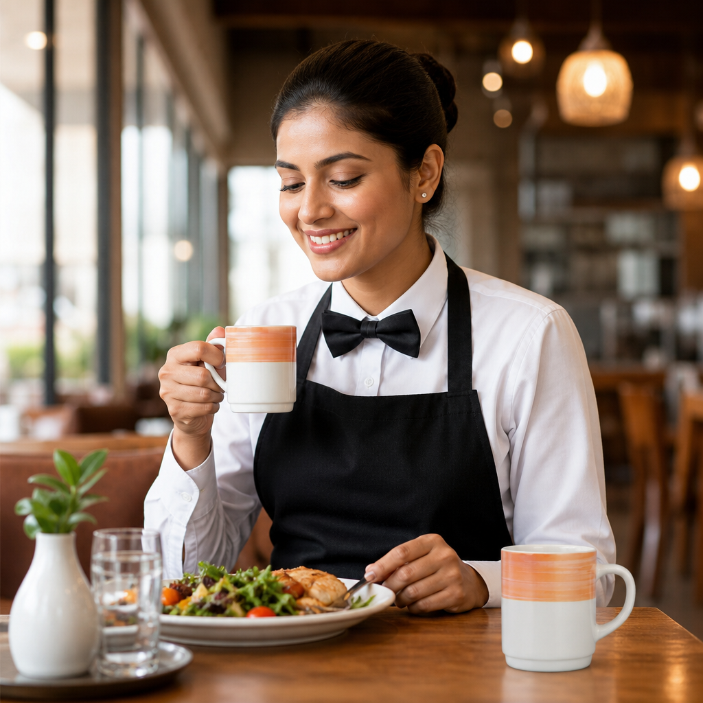 Mugs 250ml Glass for Foodservice Operations (Pack of 36)