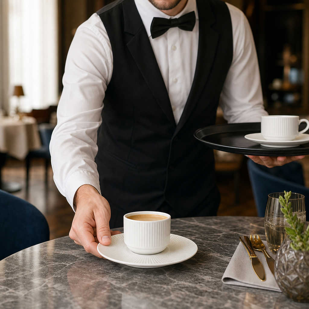 Rimmed Combi Saucers 160mm China for Elegant Serving (Pack of 12)