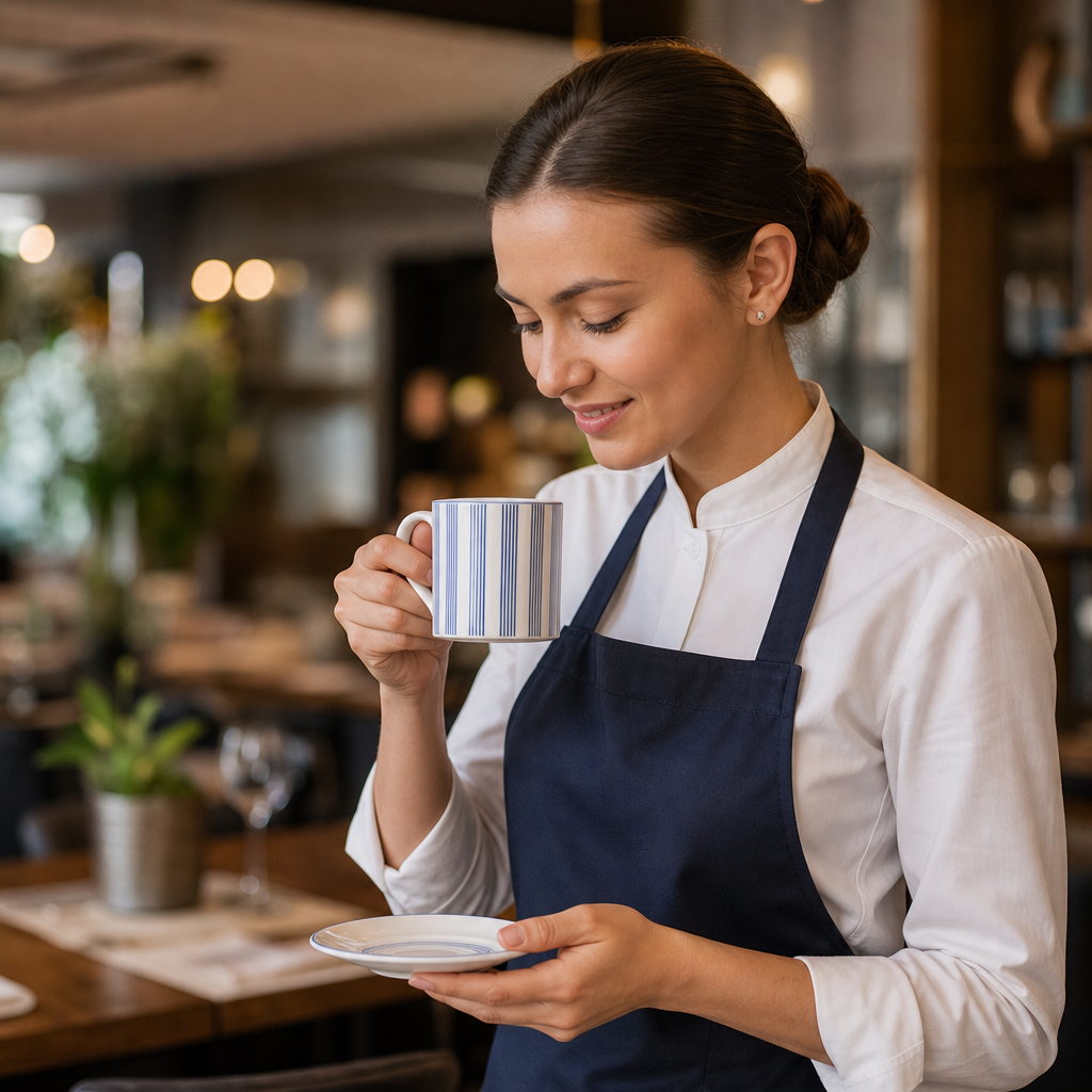Coupe Coffee Can Cups 100ml Fine Bone China for Hospitality (Pack of 12)