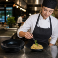 Rimless Pasta and Soup Bowls 220mm Ceramic for Casual Dining (Pack of 24)