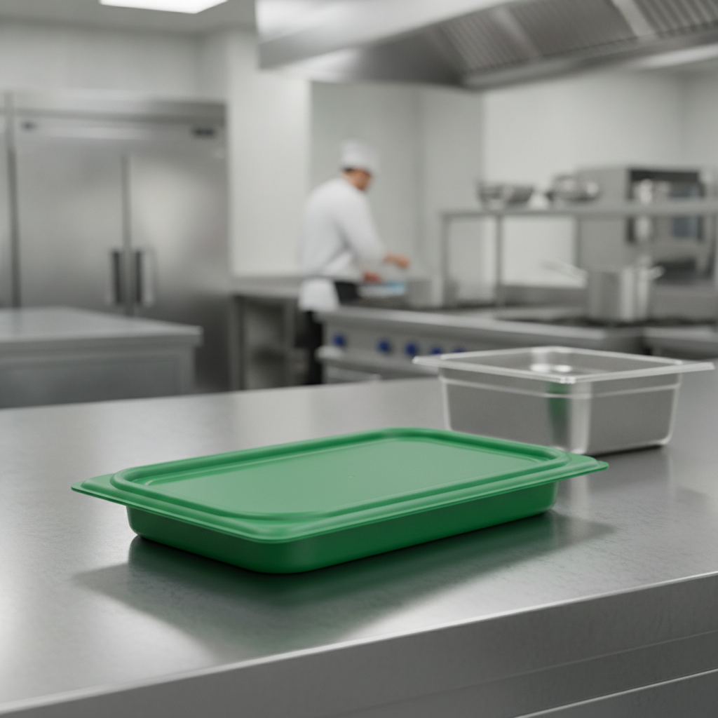 Polypropylene Seal Lid for 1/4 GN Containers for Food Safety