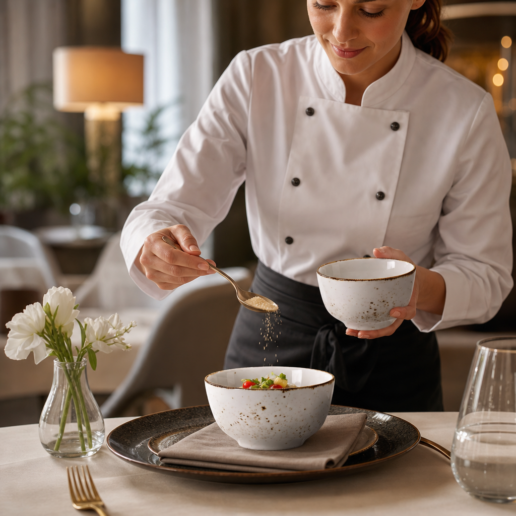Alumina Vitrified Ceramic Sugar Bouillon 227ml for Dining (Pack of 12)