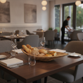 Polypropylene and Stainless Steel Basket 300mm for Table Presentations