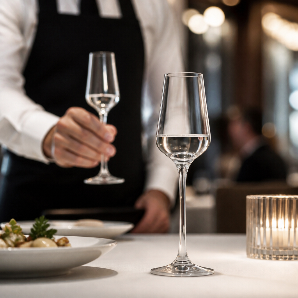 Krysta Glass Spirit Cordial Glasses 100ml for Fine Dining (Pack of 24)