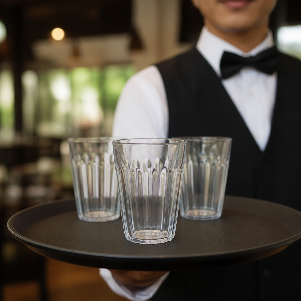 Polycarbonate Tumblers 141.3ml for Catering & Outdoor Events (Pack of 12)