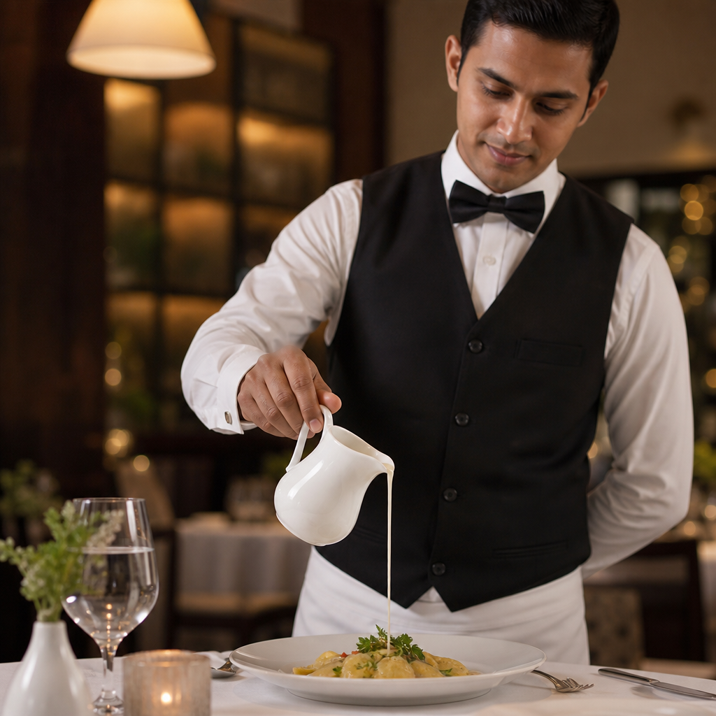 Porcelain Fine Jugs 100ml for Table Service (Pack of 12)
