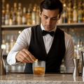 Soda Lime Ribbed Whisky Glass 325ml for Bars & Restaurants (Pack of 6)